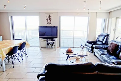 Wohnung in Nieuwpoort mit Meerblick