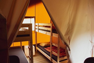 Tenda glamping con bagno a Lathum