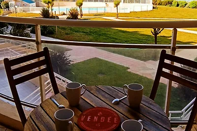 Appartement in La Chaume met uitzicht op de...