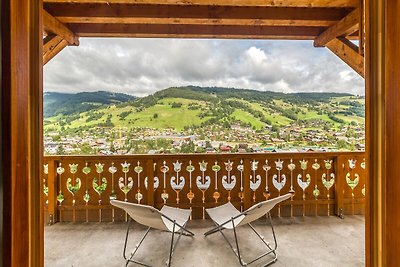 Warme Wohnung im Herzen von Megeve