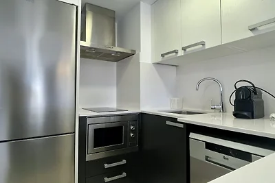 Appartement voor vier personen met één kamer