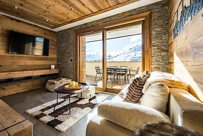 Apartment an der Marmotte-Piste mit Whirlpool