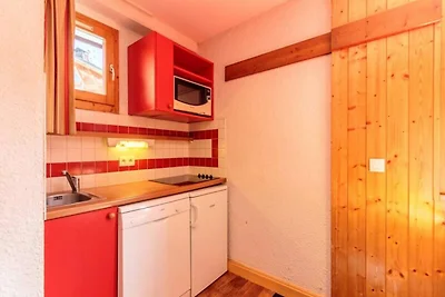 Apartment in Plagne mit Bergblick