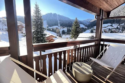 Wohnung in La Clusaz am Crêt du Merle