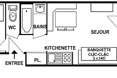 apartman za odmor Obiteljski odmor Hauteluce