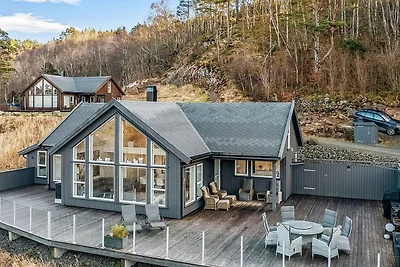 8 Personen Ferienhaus in lyngdal-By Traum
