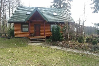 Wald-Cottage in Laudanszczyzna in Flussnähe