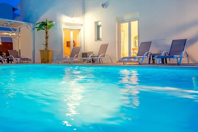 Villa aan het strand met privézwembad