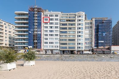 Appartement met zeezicht in Oostende