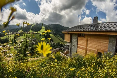 Chalet in Chavannes mit Panoramablick
