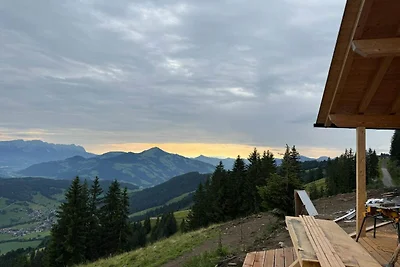 Panoramahut in het skigebied