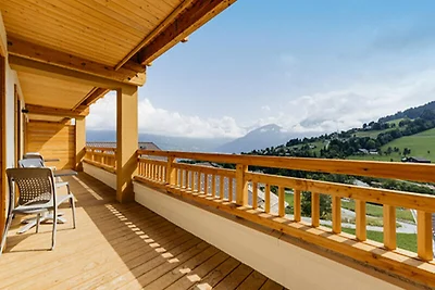 Apartment in Combloux mit Blick auf den Mont...