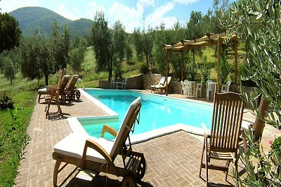 Wohnung in einem Bauernhaus mit Swimmingpool