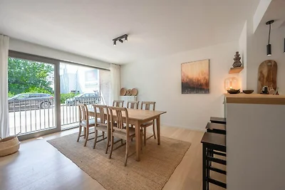 Gelijkvloers appartement met tuin
