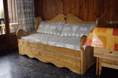 Monolocale per 4 persone, esposto a ovest