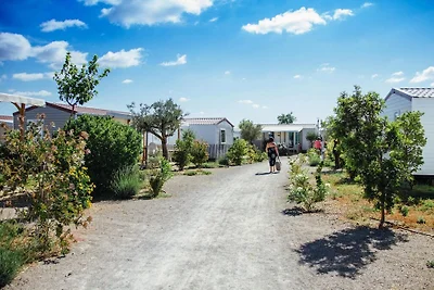 Casa mobile a Sérignan con grande piscina