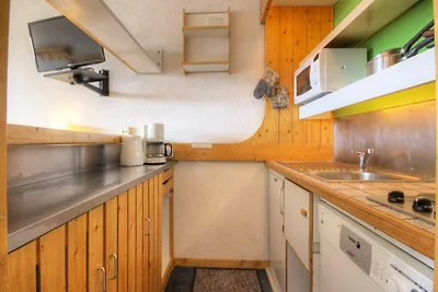 Apartment in Villards mit Blick auf das Tal