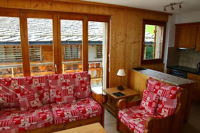 Gemütliche Wohnung mit Blick auf das Rhônetal