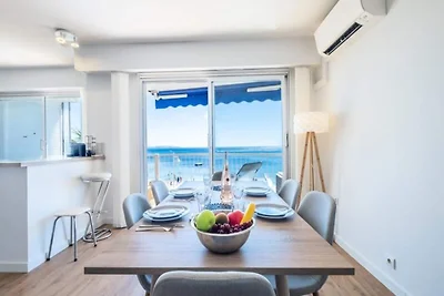 Wohnung in Cannes mit Blick auf den Strand
