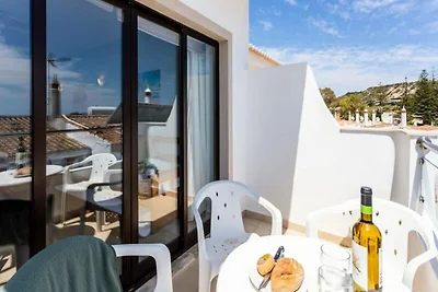 Apartment in Luz mit Balkon und Meerblick