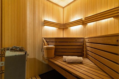 Warme Wohnung mit gemeinsamer Sauna in...