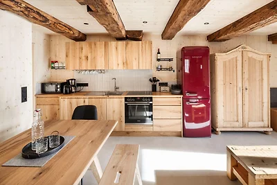 Elegant appartement in een verbouwde stal.