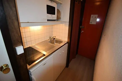 Apartment in La Plagne mit Blick auf den Mont...