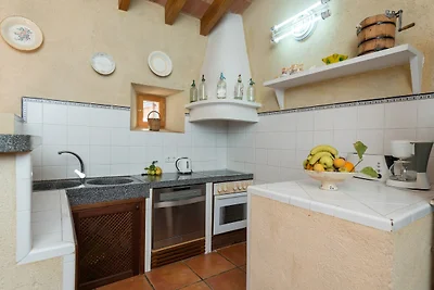 Sa Plana (cala Bona) - Ferienhaus Mit Pool