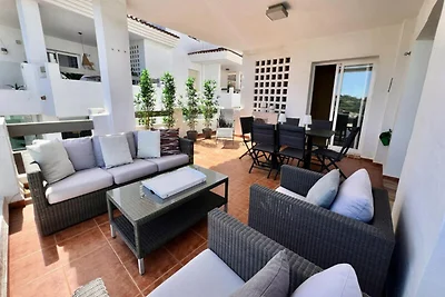 Apartment in Ojén mit Blick auf den...