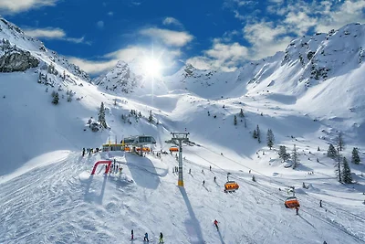 Levendig appartement vlakbij de skipiste