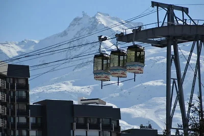 Wohnung in Les Menuires an Skipisten