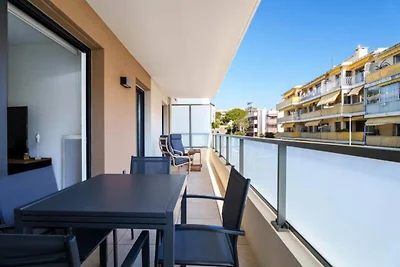 Wohnung in Cros de Cagnes am Strand