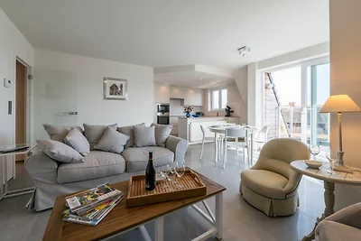 Tjènne 202 in Koksijde mit sonniger Terrasse