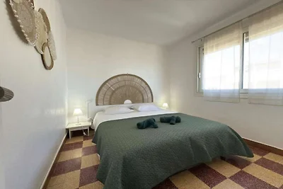 Apartment am Strand mit Balkon
