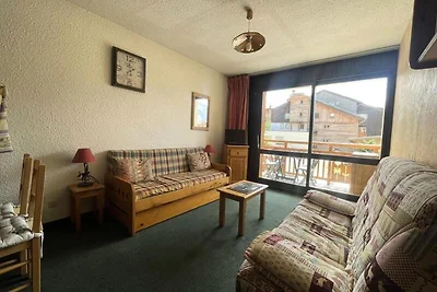 Studio in Frankreich an der Piste mit Balkon