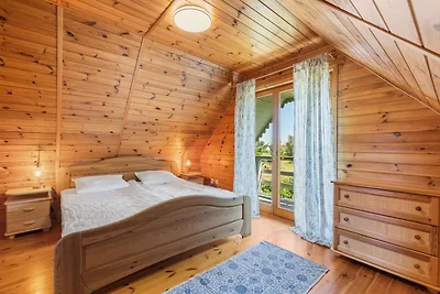 Komfortables Ferienhaus mit Kamin, Bobolin