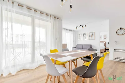Gemütliches Apartment mit Balkon – 6 Personen...