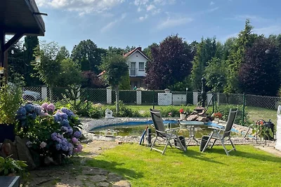 Ferienhaus in Seenähe, privater Garten, Kamin