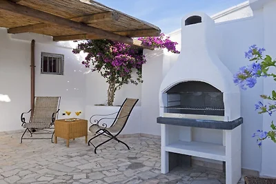 Rosso con piscina - spiaggia privata inclusa