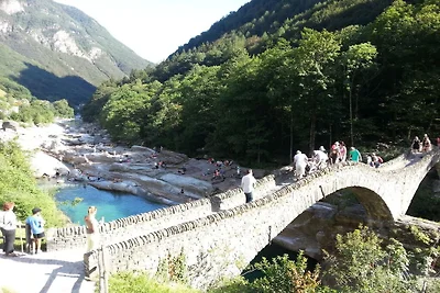 Holiday home in Magadino with swimming pool