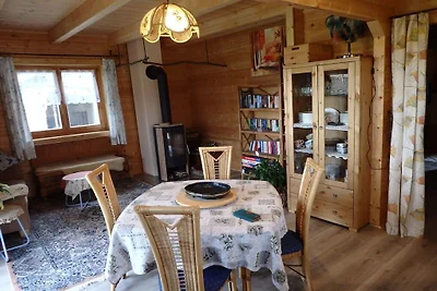 Cabane en bois dans le parc national