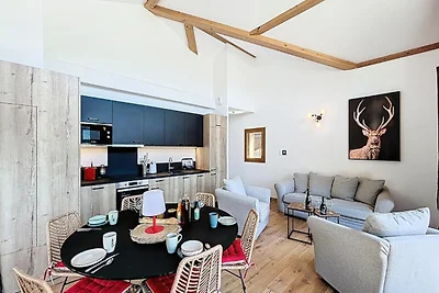 Ferienwohnung in Morzine mit Panoramablick