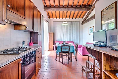 Wohnung in Greve in Chianti mit Garten