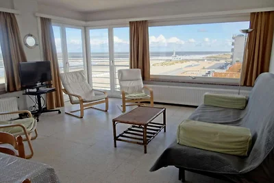 Appartement in Nieuwpoort gelegen met zicht o...