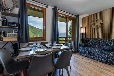 Ferienwohnung in Les Orres mit Pool und...