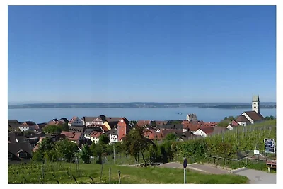 à l'étage supérieur de la maison Seeblick