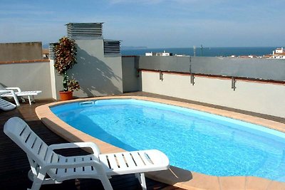 Wohnung in LEscala mit Swimmingpool