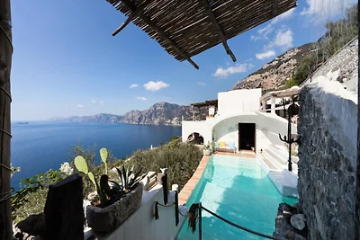 Villa a Praiano con vista sul tramonto