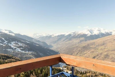 Ferienhaus in Villards mit Blick auf das Tal
