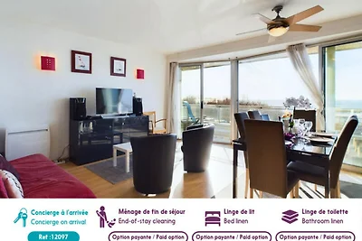 Appartement in Les Sables met uitzicht op zee